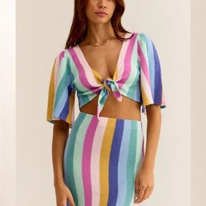 Z Supply Elysia Prism Top, NWT
